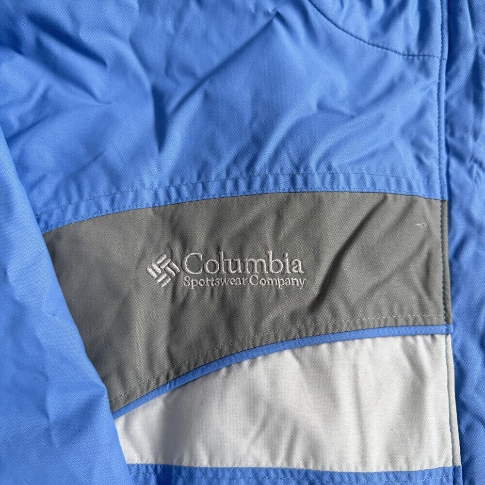 Columbia Jacket Omni-Tech XL5496 Hooded Insulated Women's Size L Spring/Fall EUC - Picture 2 of 7